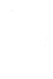 Weißes R und W, getrennt durch eine diagonale Linie auf schwarzem Hintergrund.